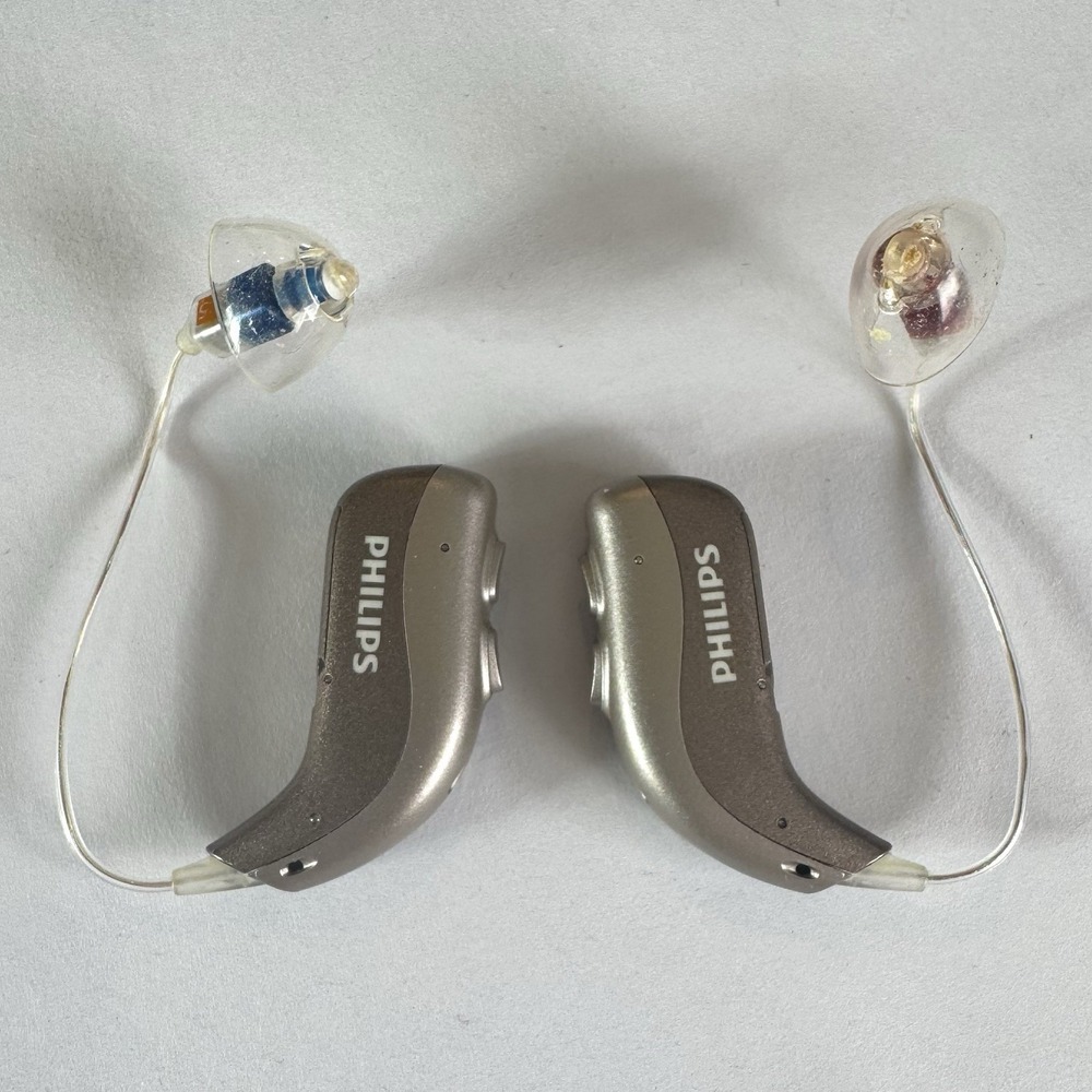 PHILIPS HEARLINK  9030 MNR T-R DIGITAL HEARING AIDS - Apple Android Compatible - Picture 6 of 16